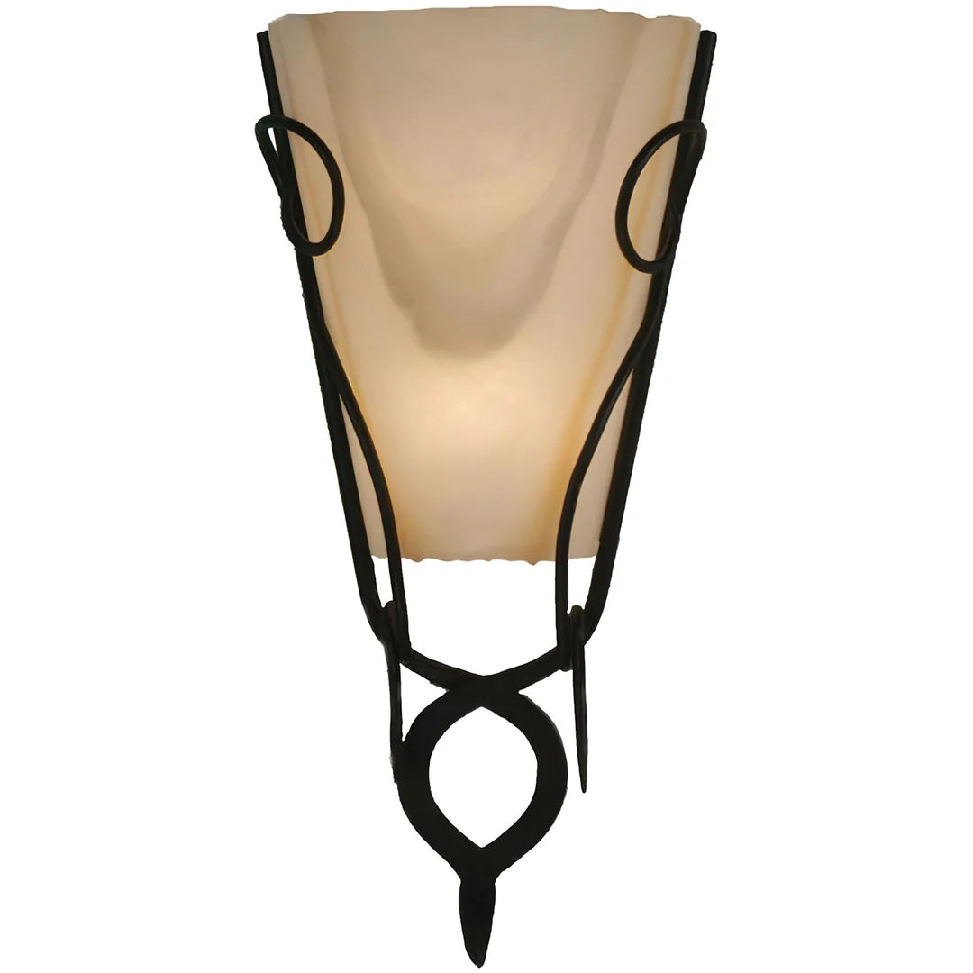 The Sierra Veil Onyx Wall Sconce