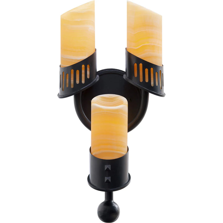 Monterey Onyx Triple Wall Sconce