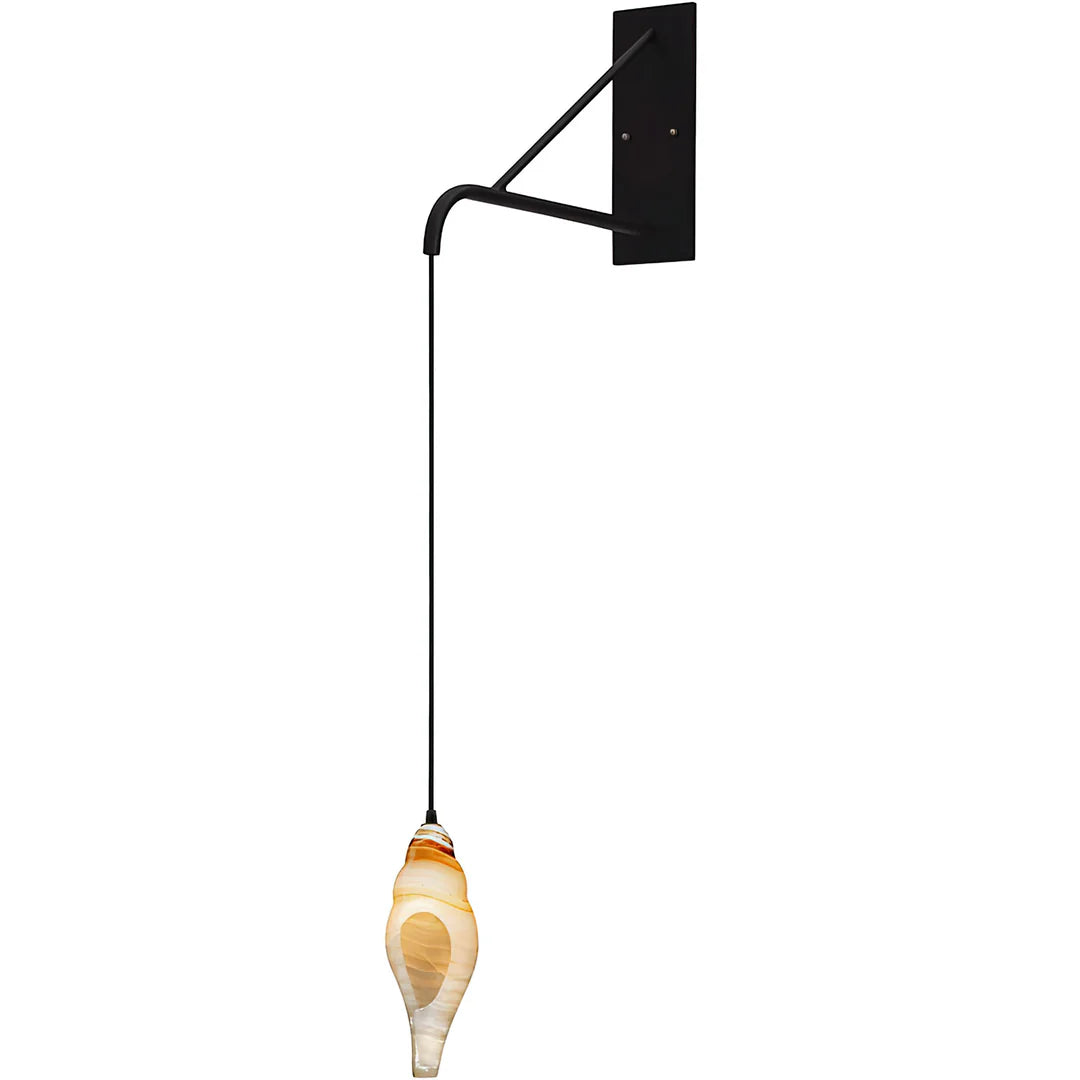 The Caldera Onyx Drop Wall Sconce