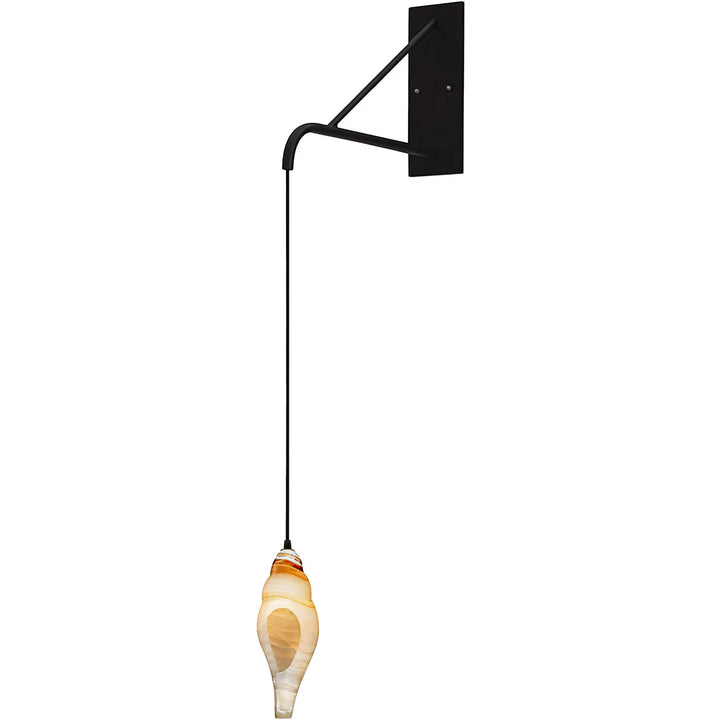The Caldera Onyx Drop Wall Sconce