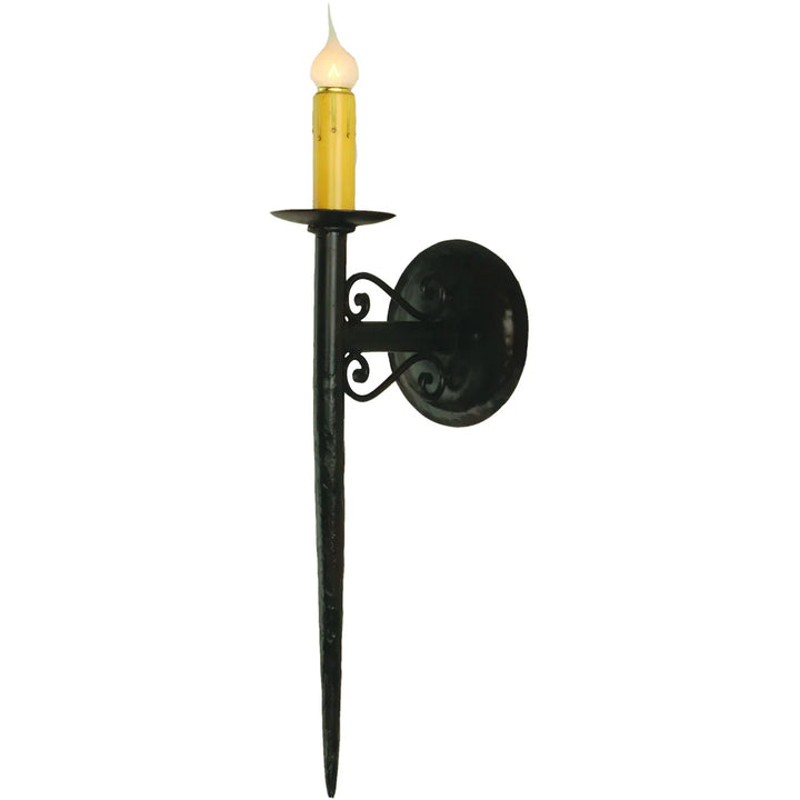 Sierra Iron Spike Wall Sconce
