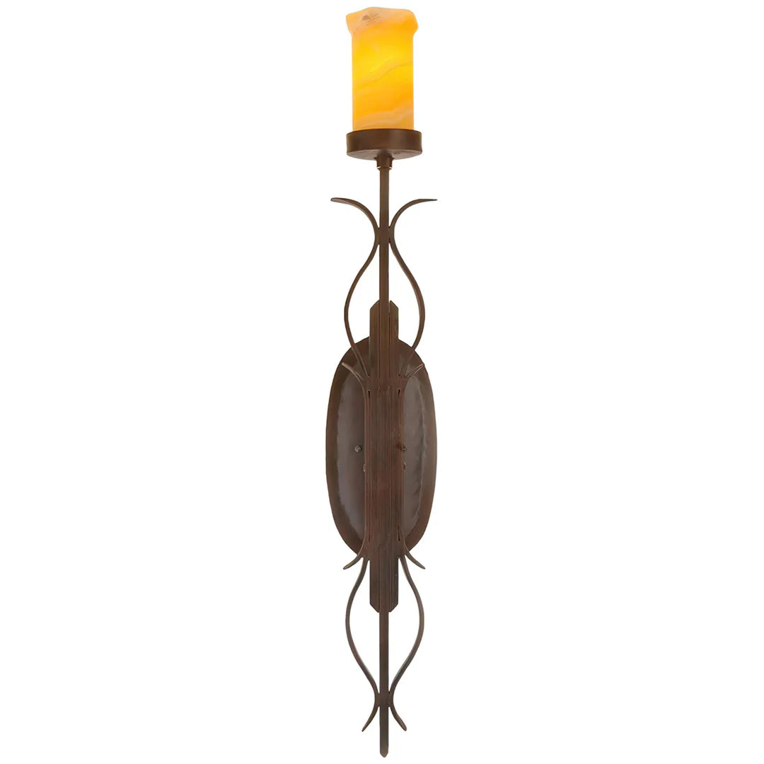 Sierra Glow Single Onyx Wall Sconce