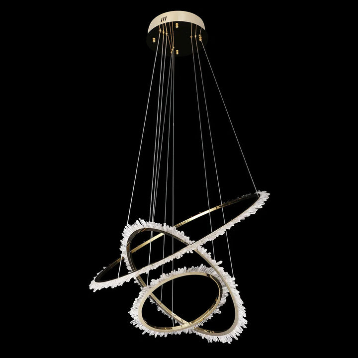 Elvara Quartz Chandelier