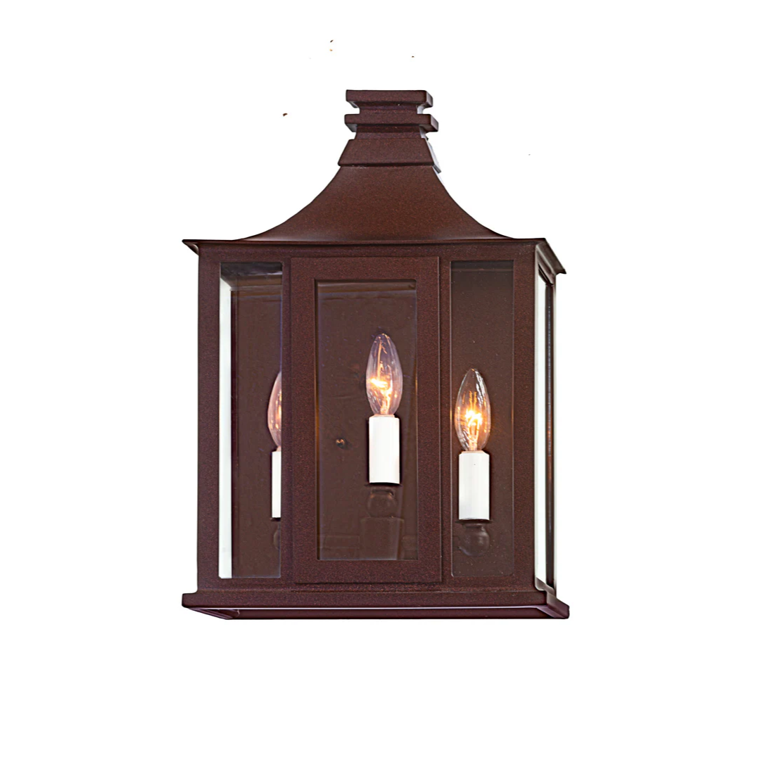 Charleston Manor Outdoor Lantern Sconce
