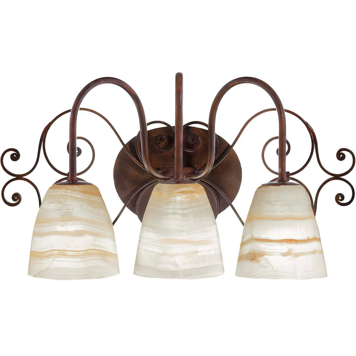Sierra Verona Triple Vanity Sconce