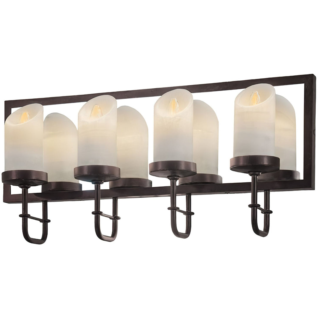 Dahlia Designer Alabaster Vanity Light – 4 Lights