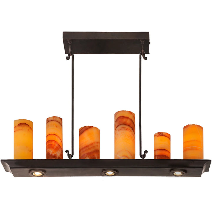 Canyon Ember Linear Chandelier