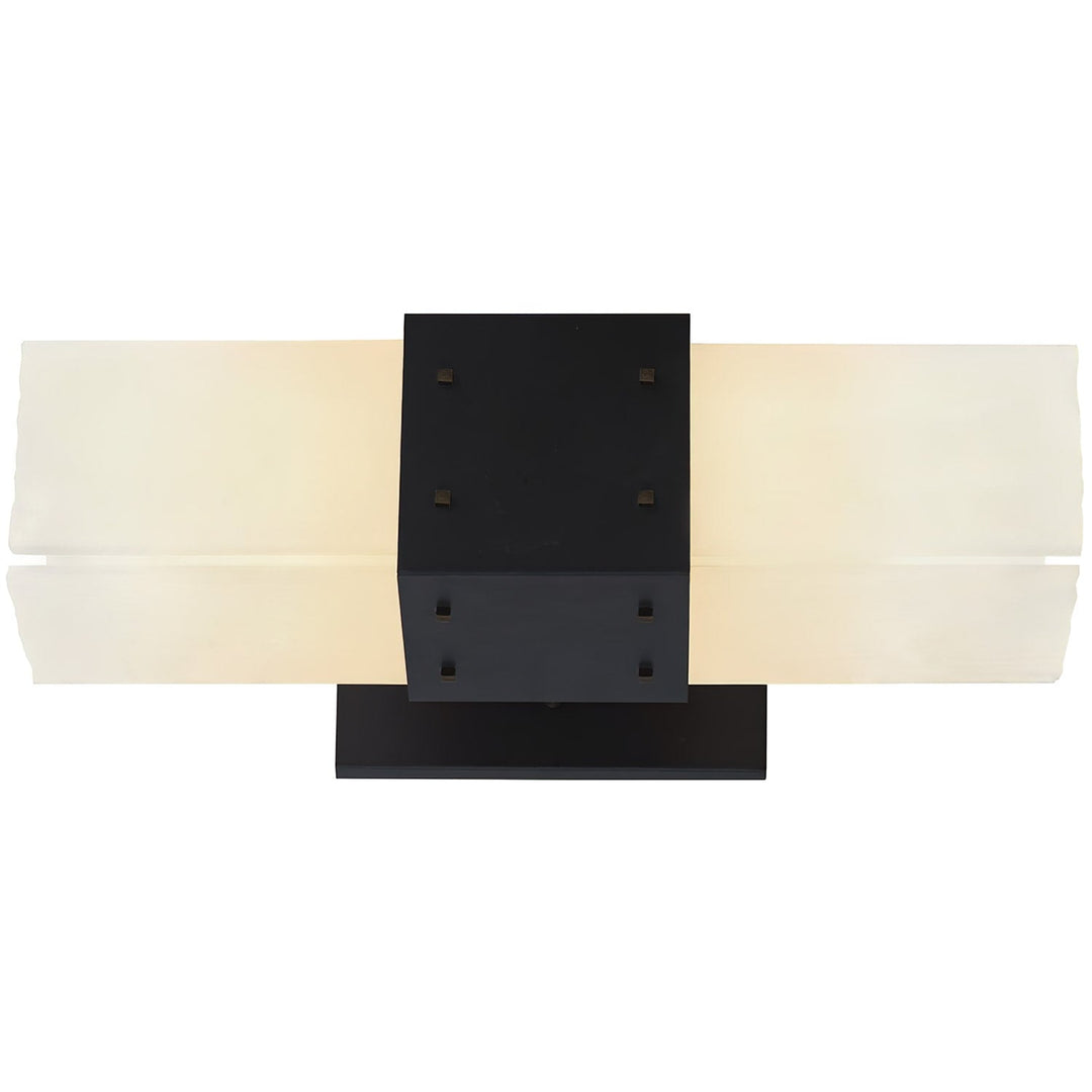 Alpine Architectural Alabaster Vanity Light