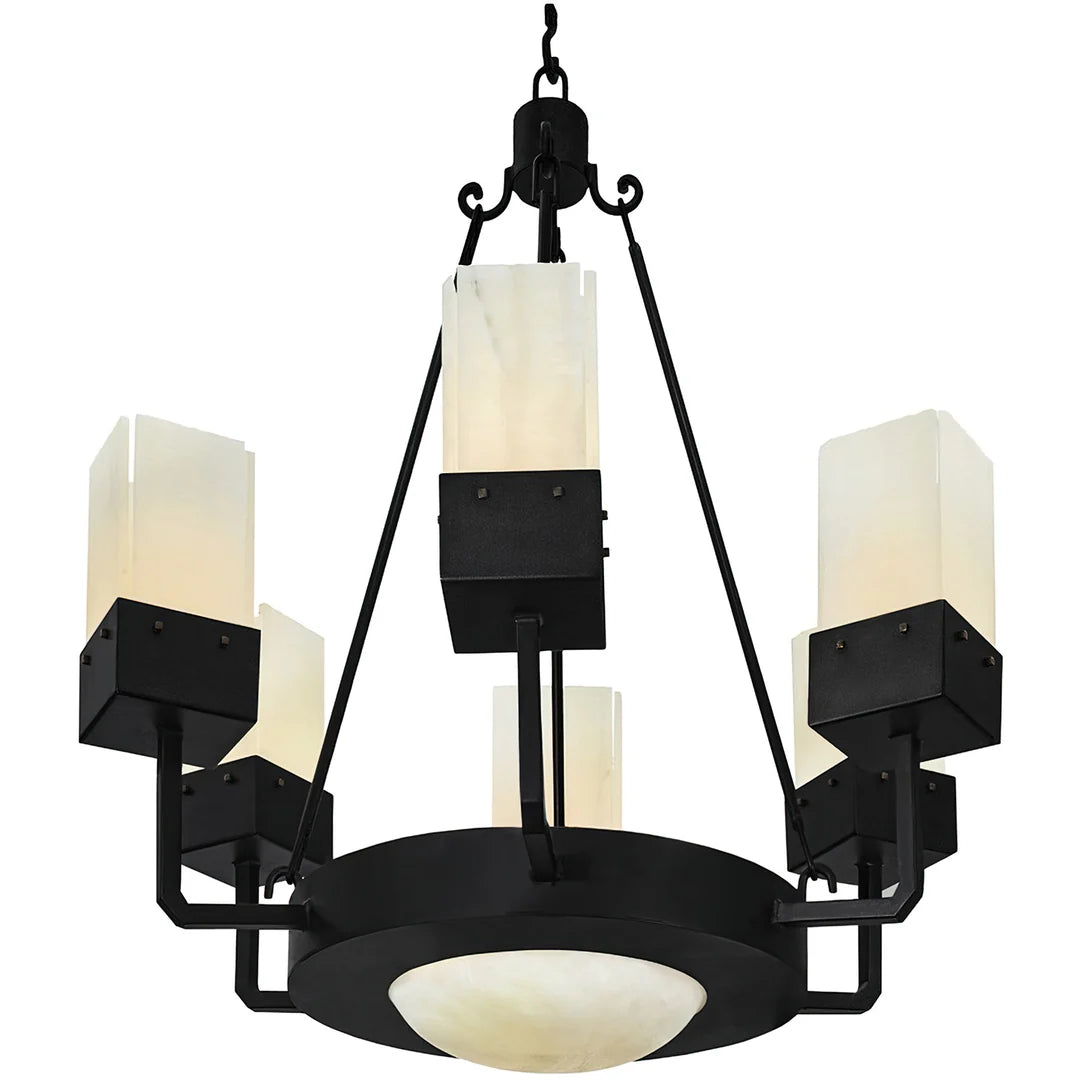 Blackstone Alabaster Ring Chandelier