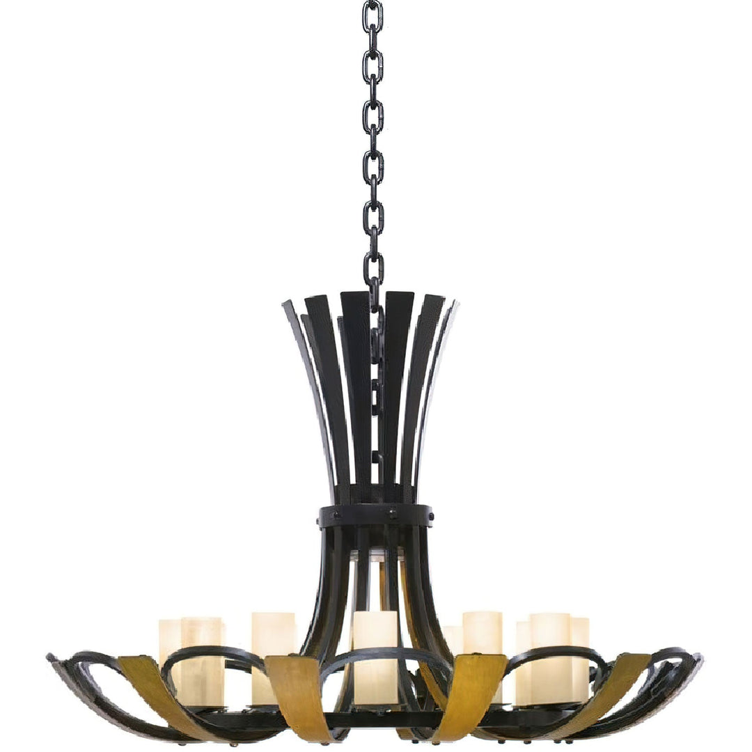 Ariel Wrought Iron Chandelier