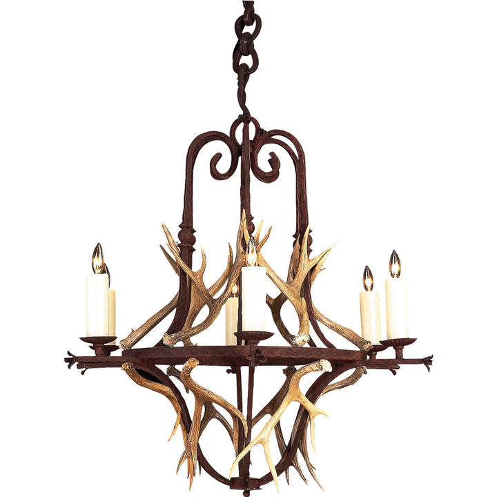 Redstone Manor Antler Chandelier