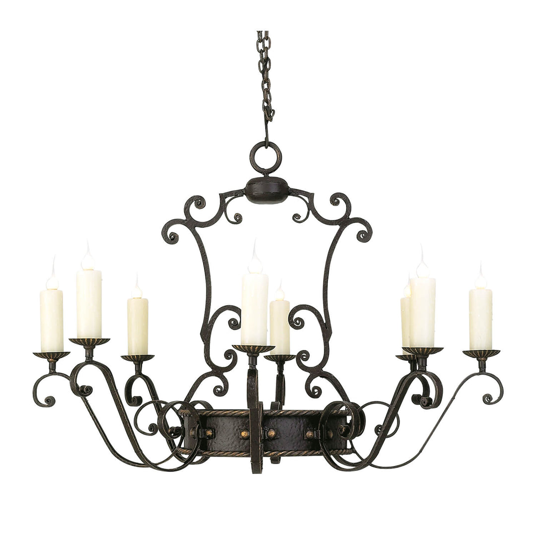 8 Light Round Sherwin