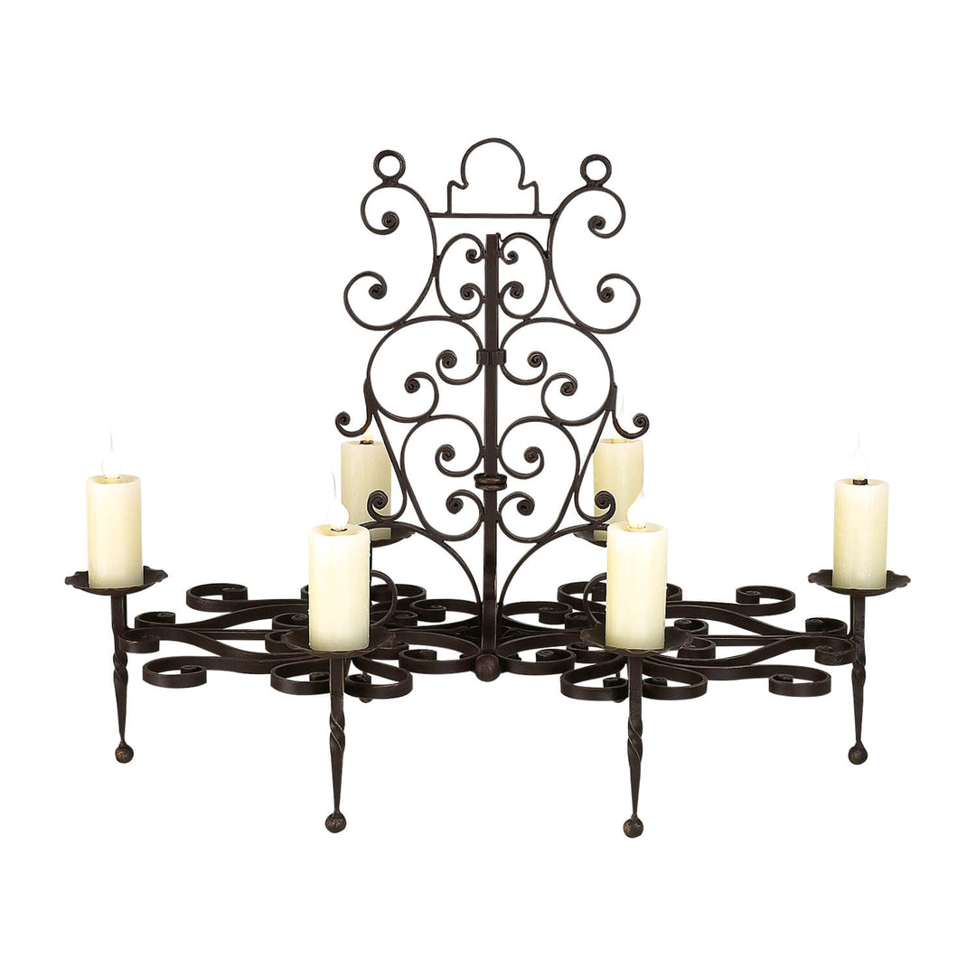 6 Light Alexis Iron Chandelier