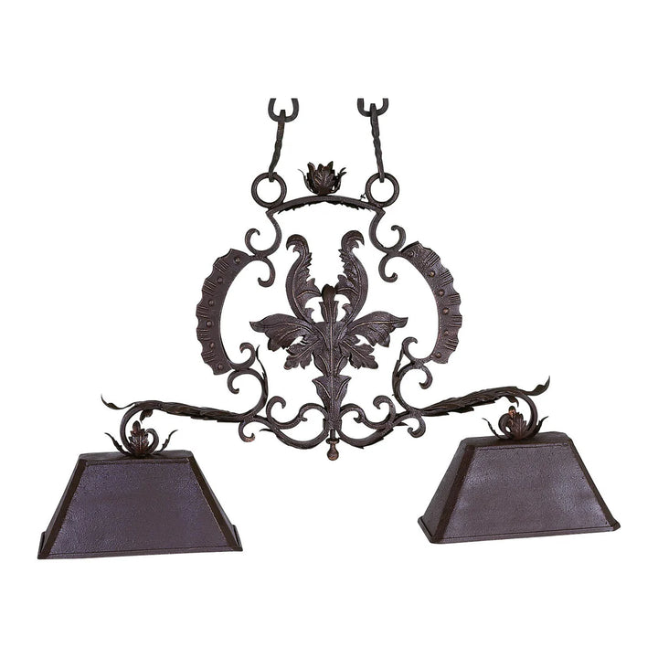 Castellano Forge Billiard Chandelier