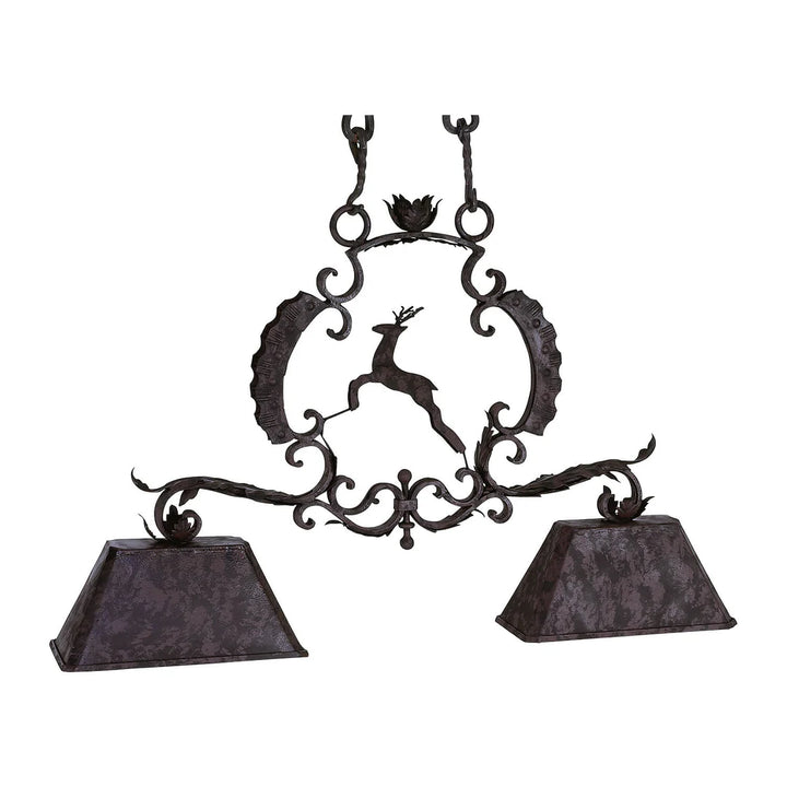 Cazador Forge Billiard Chandelier