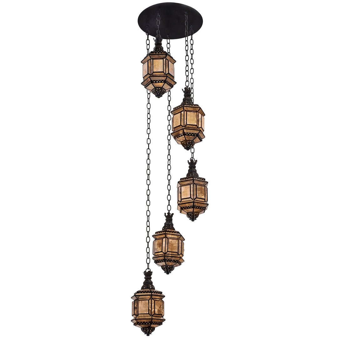 Diamante – 5 Light Cluster Designer Pendant