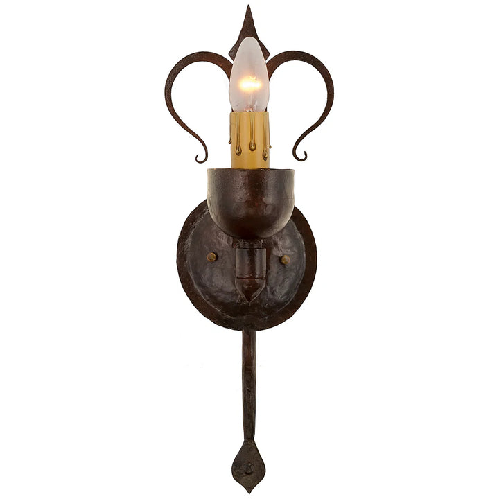 The Sierra Regent Single Candle Wall Sconce