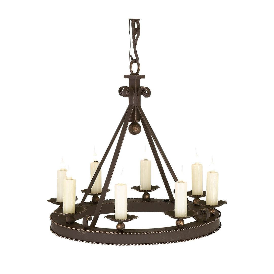 Jones Wrought Iron Chandelier