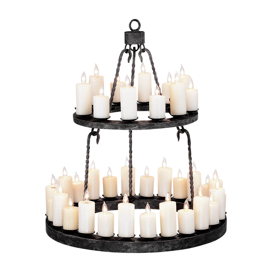 Ladco 39-Light Heirloom Wrought Iron Chandelier