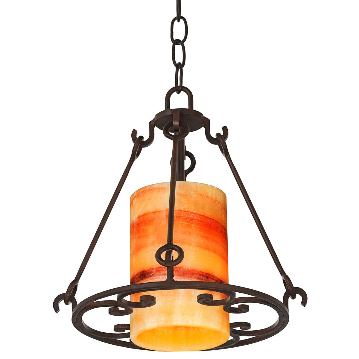 Medallion – Designer Alabaster Pendant