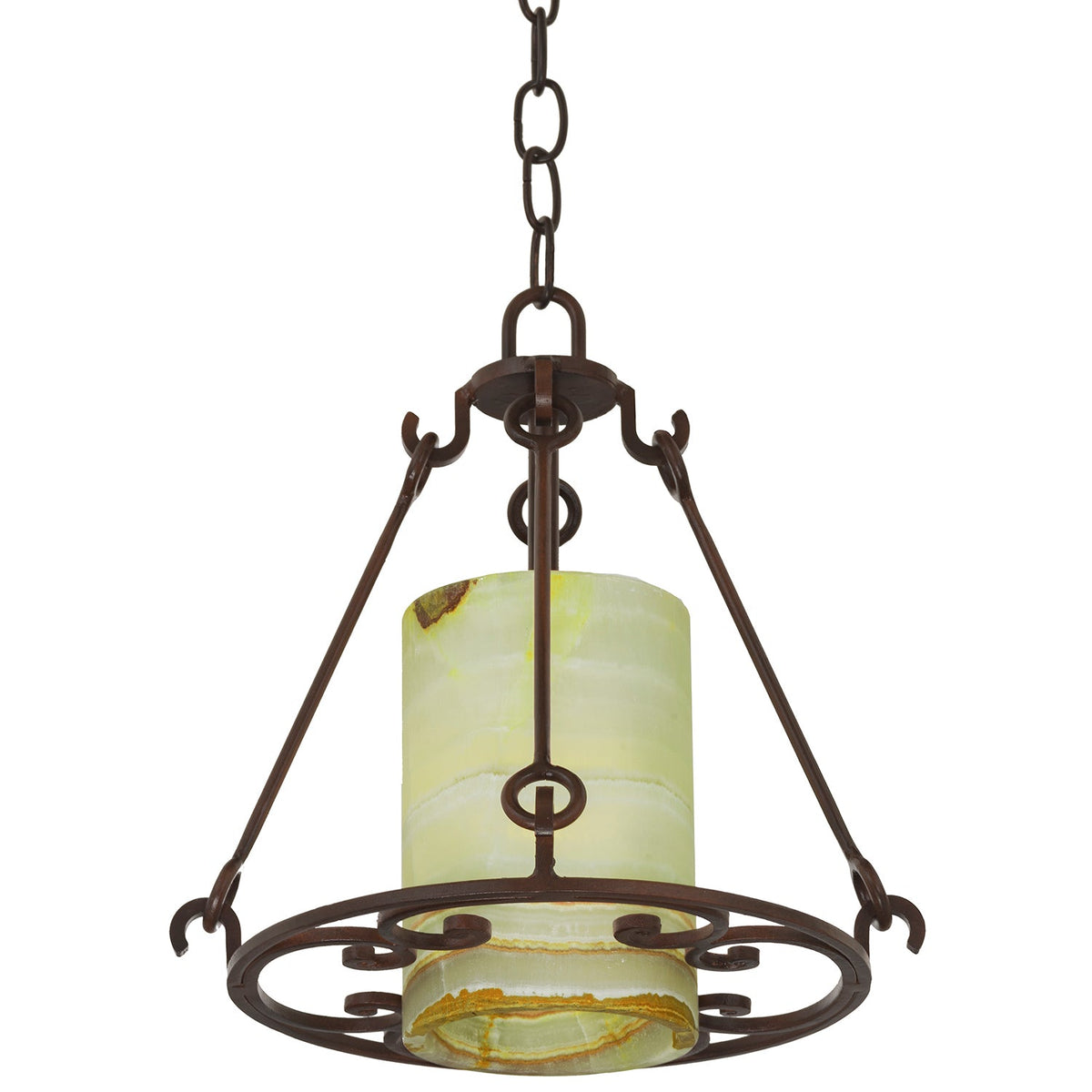 Medallion – Designer Alabaster Pendant
