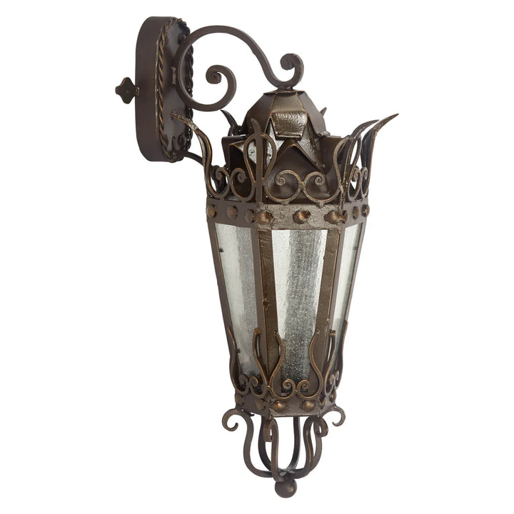 Castilian Crown Lantern Sconce