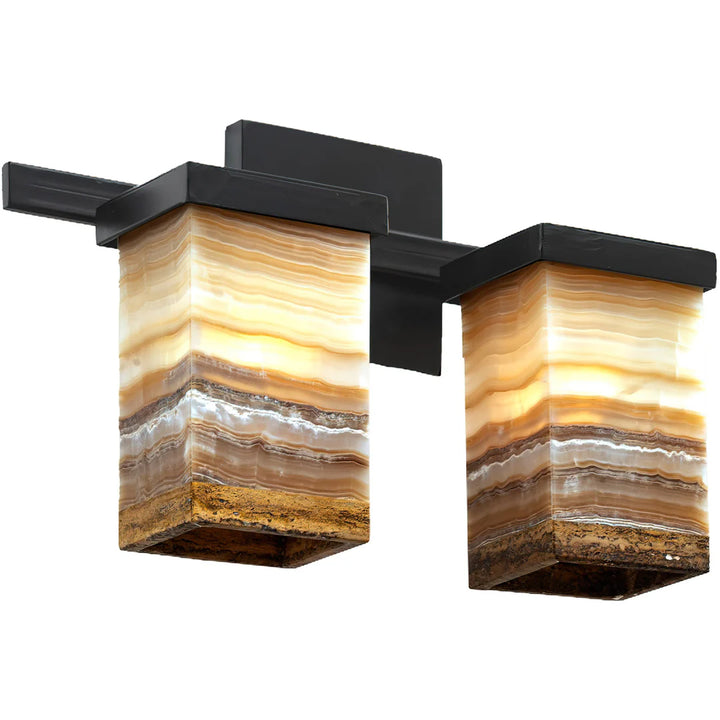The Sierra Onyx Dual Vanity Light