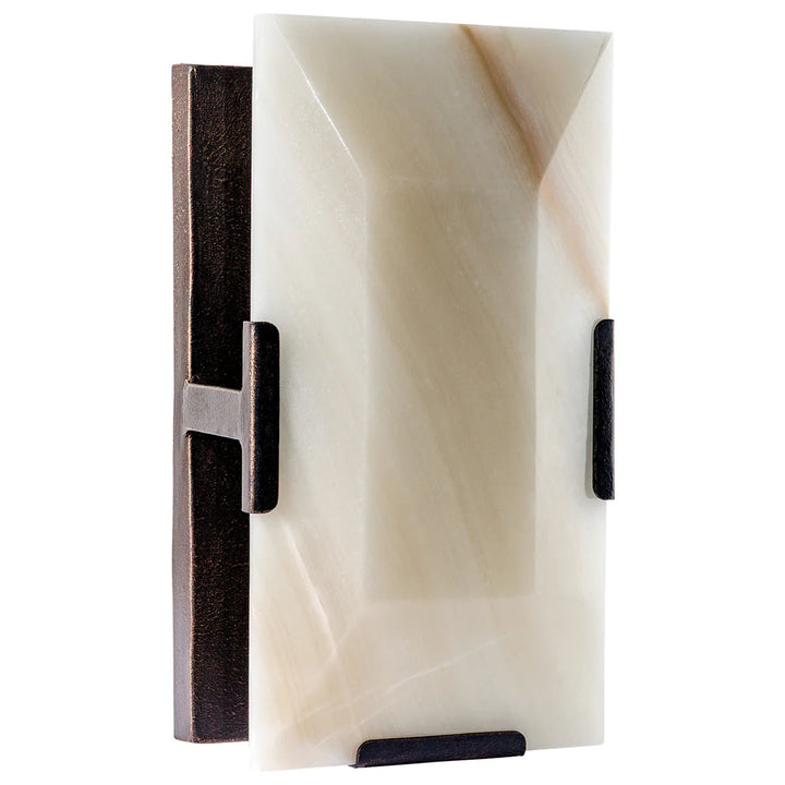 The Sierra Onyx Panel Wall Sconce
