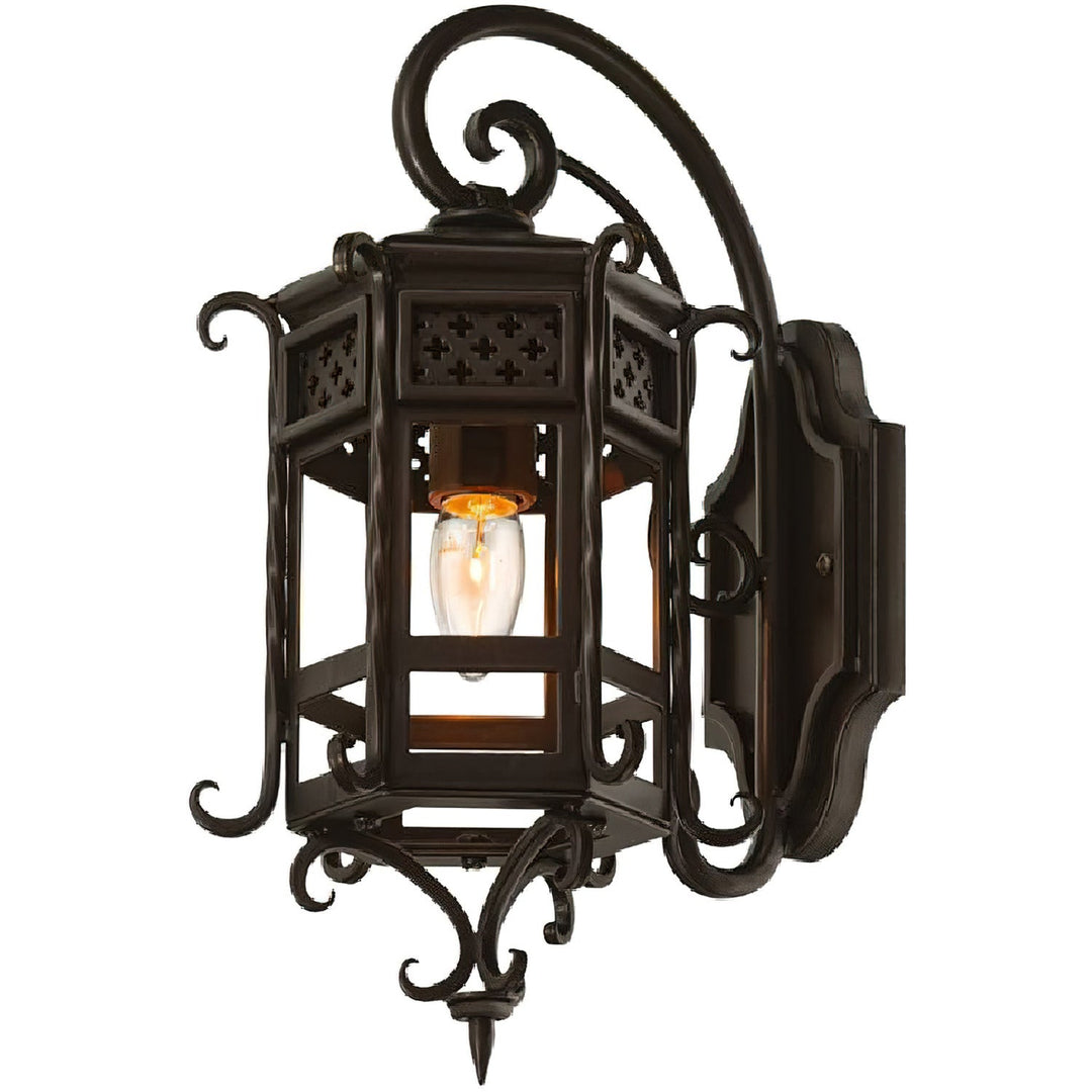 Peninsula Scroll Estate Wall Lantern
