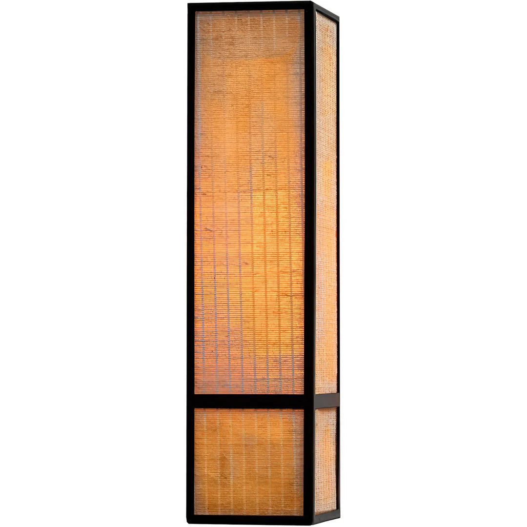 Sierra Woven Panel Tower Wall Sconce