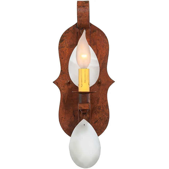 Sierra Iron Teardrop Accent Wall Sconce