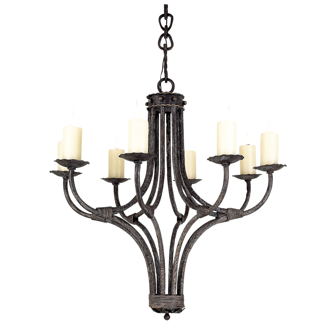 Wilson Wrought Iron Artisan Chandelier